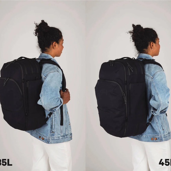 Pakt The Travel Backpack- Version 2- 35L- Black main image 14